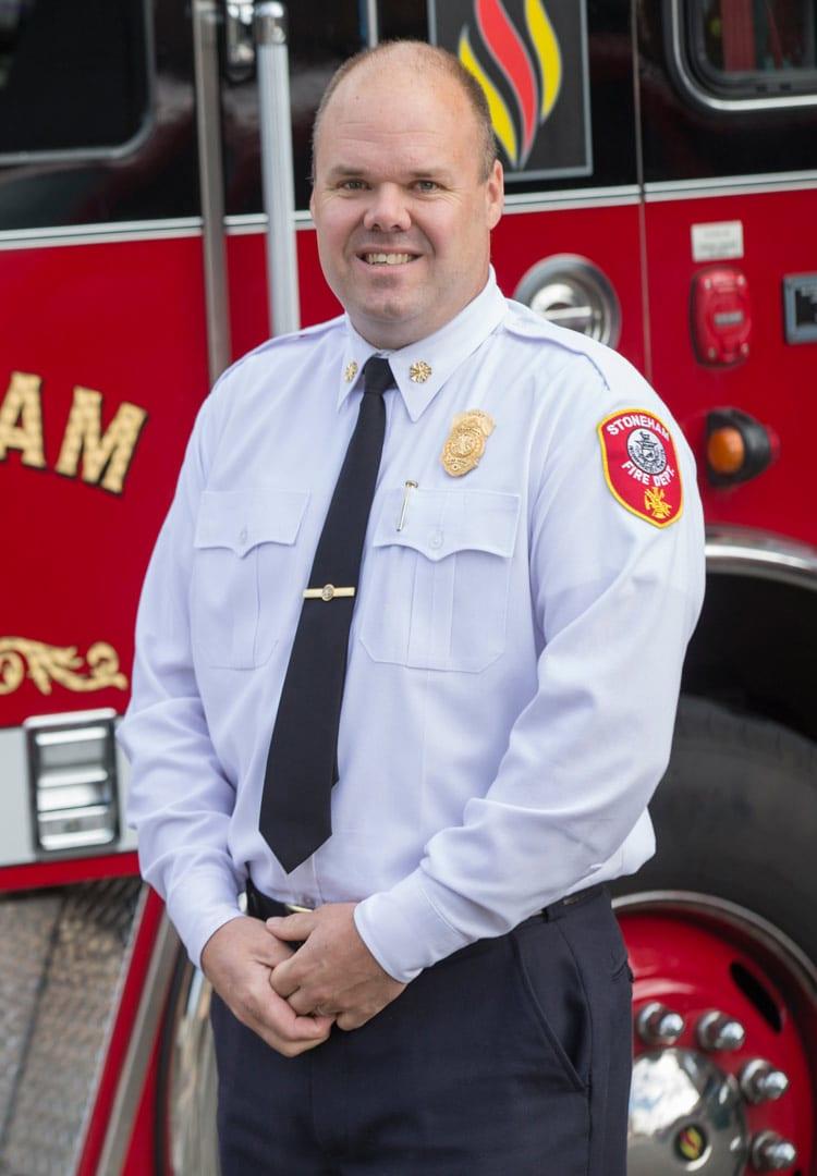 Stoneham Fire Chief Matt Grafton